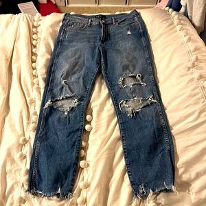 Gap High Rise Straight Leg Jeans Size 29